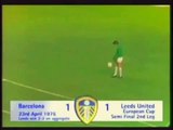 23.04.1975 - 1974-1975 European Champion Clubs' Cup Semi Final 2nd Leg Barcelona 1-1 Leeds United