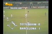 07.04.1982 - 1981-1982 UEFA Cup Winners' Cup Semi Final 1st Leg Tottenham Hotspur 1-1 Barcelona