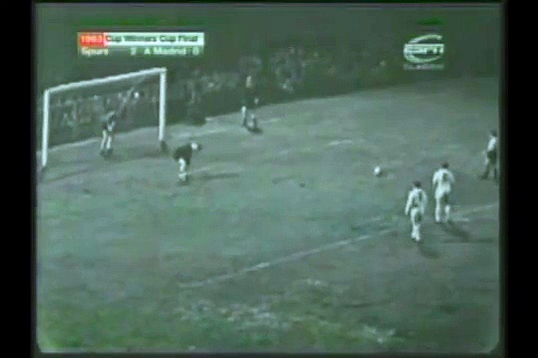 15.05.1963 - 1962-1963 UEFA Cup Winners' Cup Final Tottenham Hotspur 5-1 Atletico Madrid