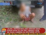 UB: Lalaki, napagkamalang aswang dahil kinain nang hilaw ang lamang-loob ng isang kambing