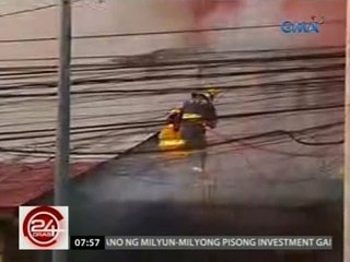 24 Oras: 2, sugatan sa sunog sa residential area sa Makati