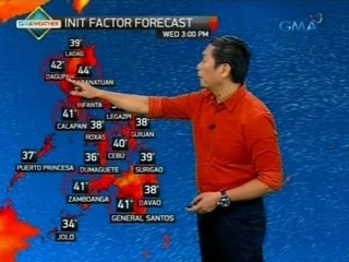 24 Oras: Init factor sa iba't ibang bahagi ng bansa bukas, aabot sa 40C