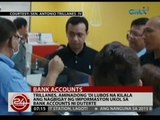 Trillanes, aminadong 'di lubos na kilala ang nagbigay ng impormasyon ukol sa bank account ni Duterte