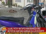 UB: Lalaki, patay matapos makabangga ang motor ng kanyang kaibigan sa Ilocos Norte