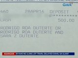 SAKSI: Trillanes, hihintayin daw si Duterte sa Lunes para magpapirma ng bank secrecy waiver
