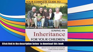 Free [PDF] Download  Your Complete Guide to Leaving An Inheritance For Your Children and Others: