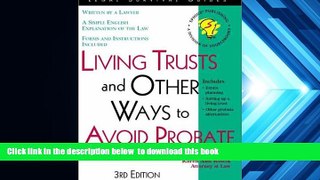 READ book  Living Trusts and Other Ways to Avoid Probate (Living Trusts   Other Ways to Avoid