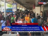 Mga uuwi sa probinsya para makaboto, dagsa na sa Araneta Center Bus Terminal
