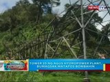 Tower 25 ng Agus Hydropower Plant, bumagsak matapos bombahin