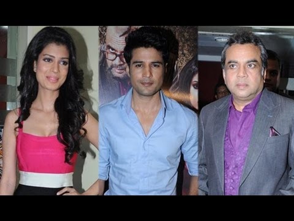 Rajeev Khandelwal, Paresh Rawal And Tena Desae At 'Table No. 21' First Look Launch