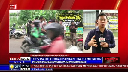 Suasana Kediaman Korban Pembunuhan di Pulomas