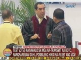 UB: Panayam kay Chairman Bautista kaugnay ng pagbaba ng bilang ng mga boto sa transparency server