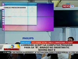 BT: Panayam kay Gus Lagman, dating Comelec commissioner/IT expert
