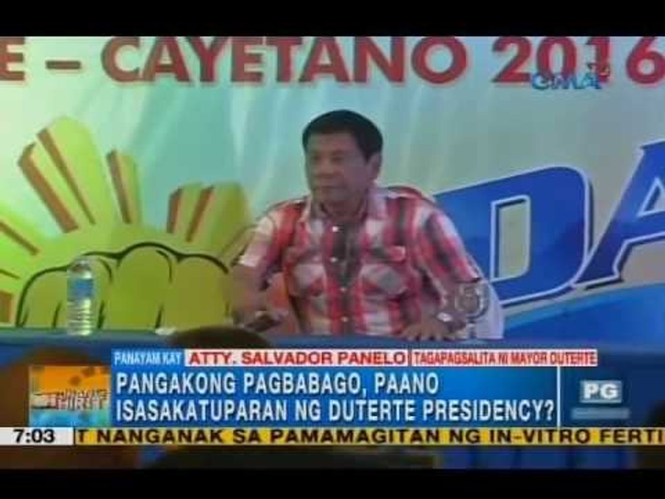 Action plans ni Duterte para masugpo ang krimen, tinalakay sa ‘Hirit ni Mareng Winnie’