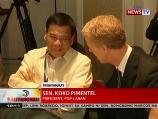 BT: Panayam kay Sen. Koko Pimentel