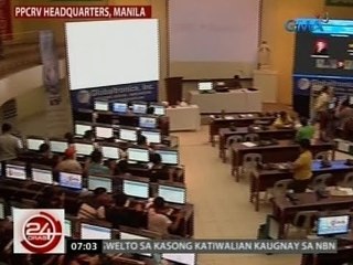 24 Oras: Kampo nina Sen. Marcos at Francis Tolentino, inobserbahan ang quick count ng PPCRV