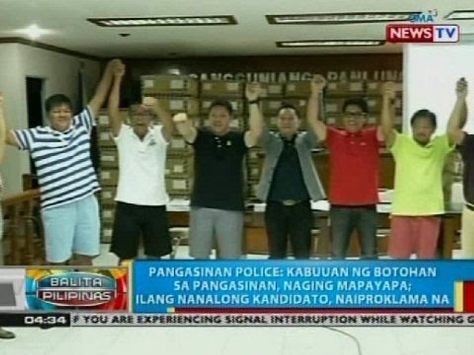 Pangasinan Police: Kabuuan ng botohan sa Pangasinan, naging mapayapa