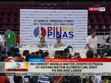 Incumbent Manila Mayor Joseph Estrada at dating Mayor Alfredo Lim, dikit pa rin ng laban