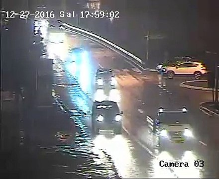 TRAFİK HATAYI AFFETMİYOR: ÖLÜMLÜ KAZA SANİYE SANİYE KAYDEDİLDİ