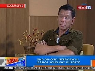 NTG: One-on-one interview ni Jessica Soho kay Mayor Rodrigo Duterte