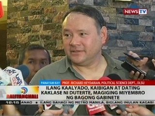 BT: Panayam kay Prof. Richard Heydarian, Political Science Dept., DLSU