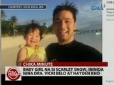 24 Oras: Baby girl na si Scarlet Snow, ibinida nina Dra. Vicki Belo at Hayden Kho