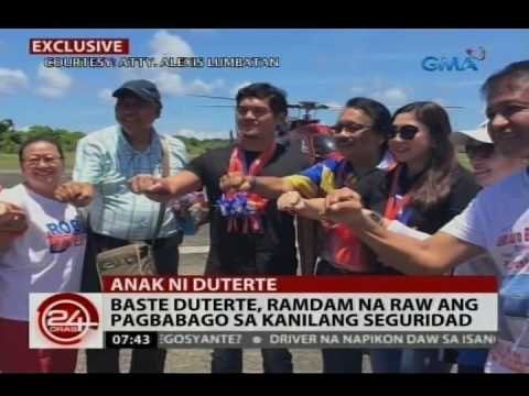 24 Oras: Baste Duterte, single pero may 2 anak; Mahilig din sa surfing at pagbabanda