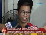 UB: Booking agent, arestado matapos umanong manloko ng mga estudyante