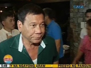 UB: Duterte, 3 ang napipisil na maging hepe ng PNP