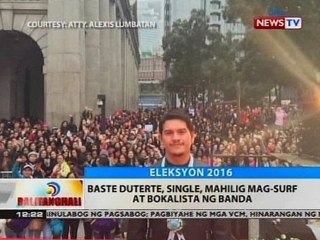BT: Baste Duterte, single, mahilig mag-surf at bokalista ng banda