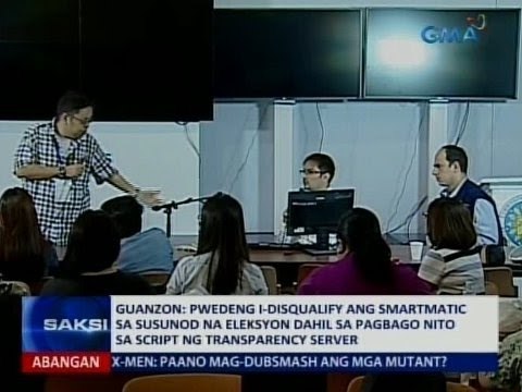 SAKSI: Guanzon: Pwedeng i-disqualify ang Smartmatic sa susunod na eleksyon