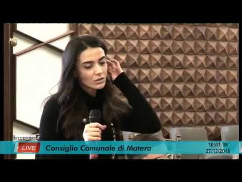 Consiglio comunale di Matera 27/12/2016
