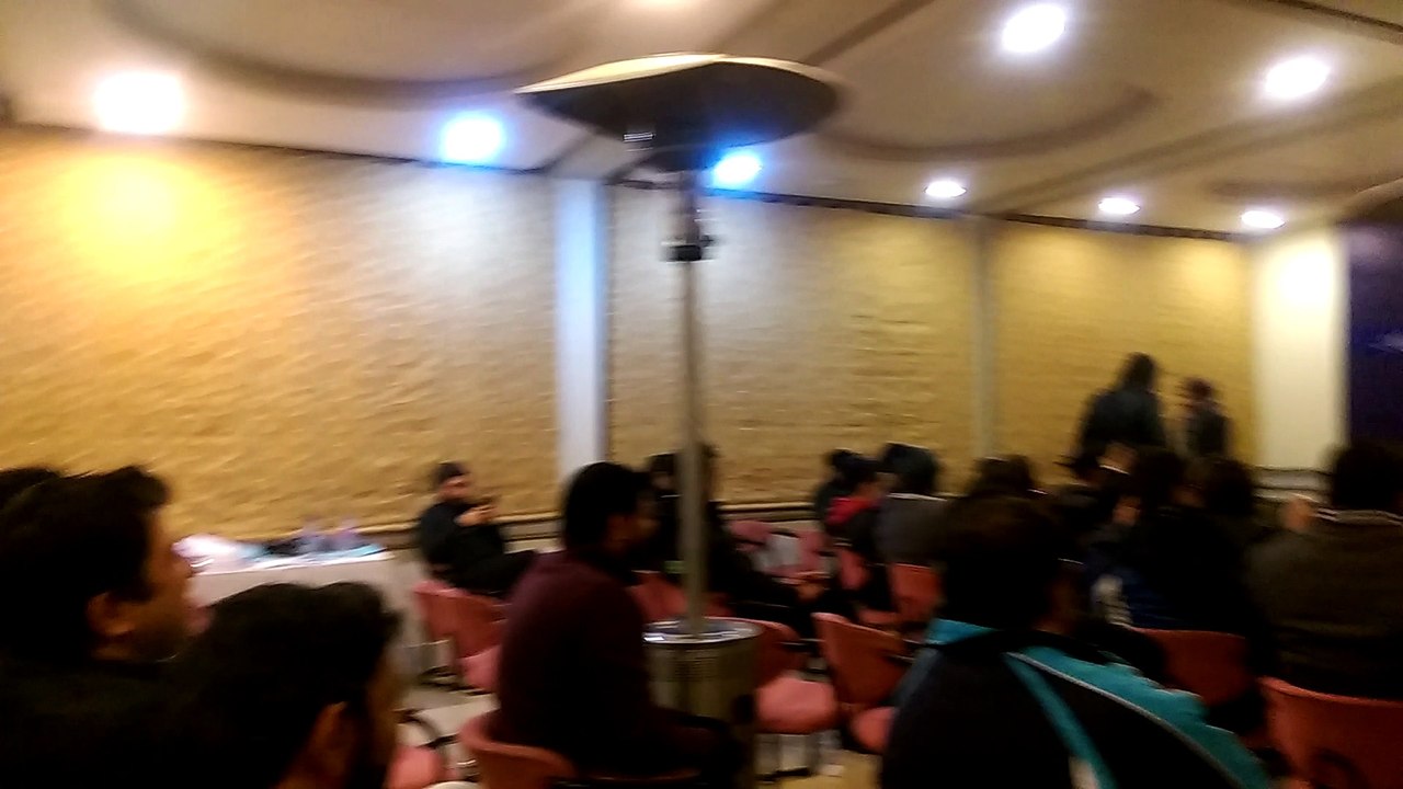 Poetry at nathiagali Poet Raja kashif Janjua