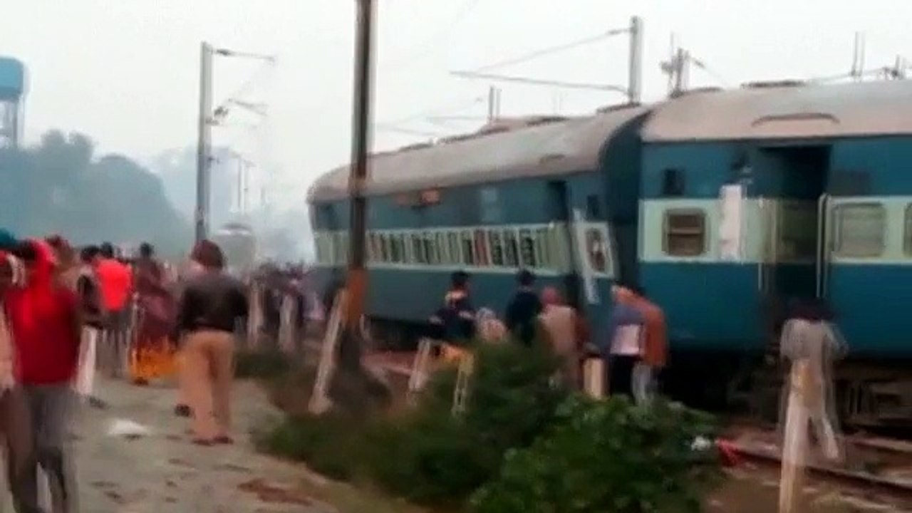 Two dead, dozens injured in Indian train crash