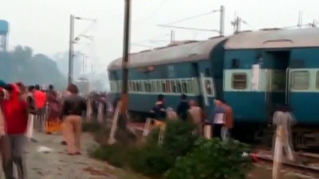 Two dead, dozens injured in Indian train crash