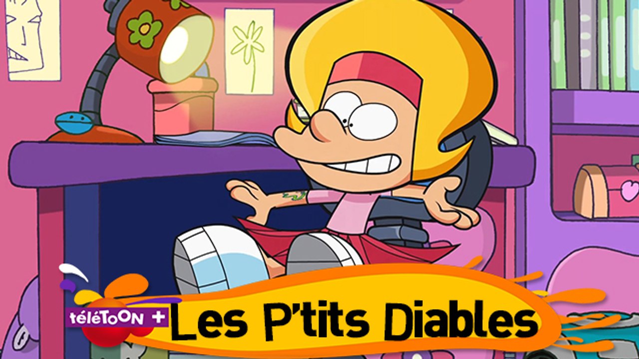 LES PTITS DIABLES- Tuto de Tom "Apprends à dessiner Nina" en exclu sur TéléTOON+
