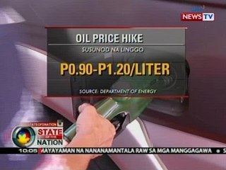 SONA: Oil price adjustment