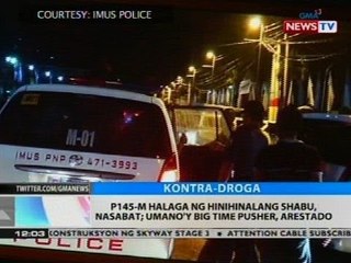 BT: P145-M halaga ng hinihinalang shabu, nasabat