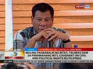 Imbestigasyon sa Davao Death Squad, hindi na raw uusad dahil sa kawalan ng mga testigo at ebidensya