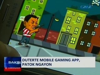 Saksi: Duterte mobile gaming app at “kissing Baste” video, patok ngayon