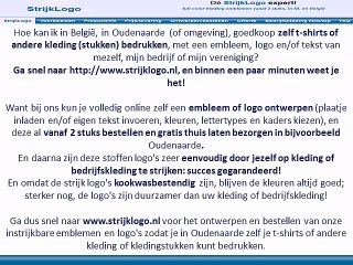 Zelf kleding bedrukken Oudenaarde