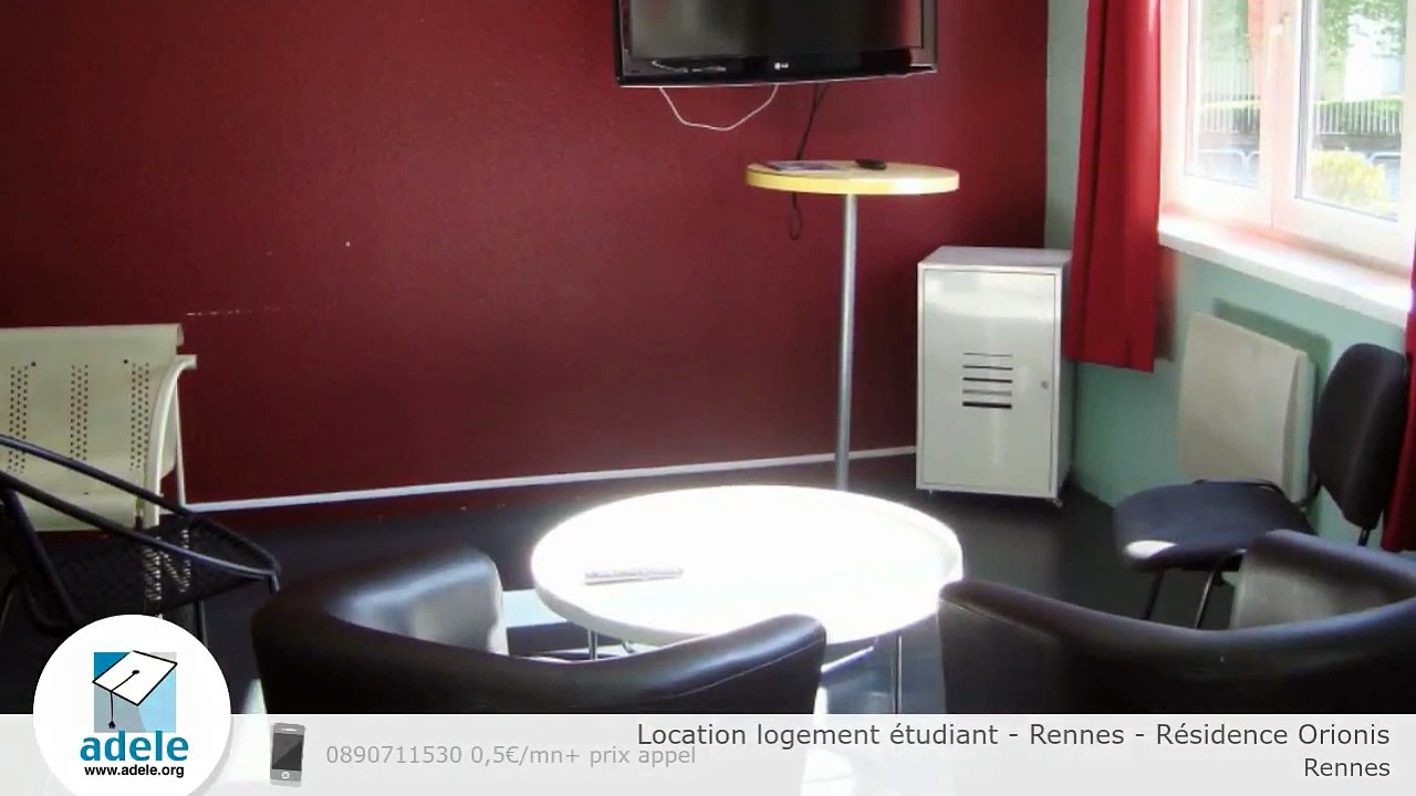 Location logement étudiant - Rennes - Résidence Orionis