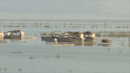 هذا الصباح - بحيرة تحضن مساكن أبناء قبيلة المهنا