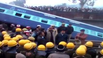 Train has derailed in India
