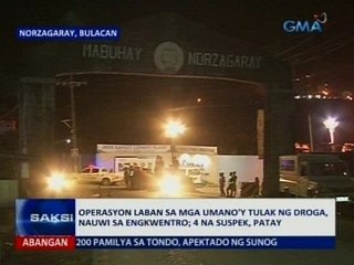 SAKSI: Operasyon laban sa mga umano'y tulak ng droga, nauwi sa engkwentro