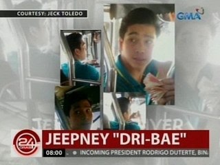 24 Oras: Poging driver na si Angelo Booc, sikat online
