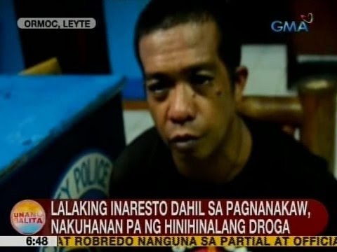 UB: Lalaking inaresto dahil sa pagnanakaw sa Ormoc, Leyte, nakuhanan pa ng hinihinalang droga