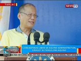 Ilang batikos laban sa Aquino administration, sinagot ni Pangulong Aquino