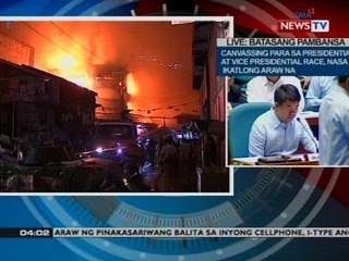 BP: 8 sugatan sa sunog sa 100 bahay; 1 lola, nawawala