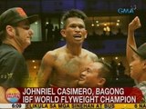 UB: Johnriel Casimero, bagong IBF World Flyweight Champion